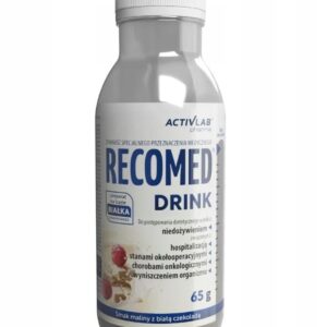 Recomed Drink 65g ciocolată albă cu zmeură